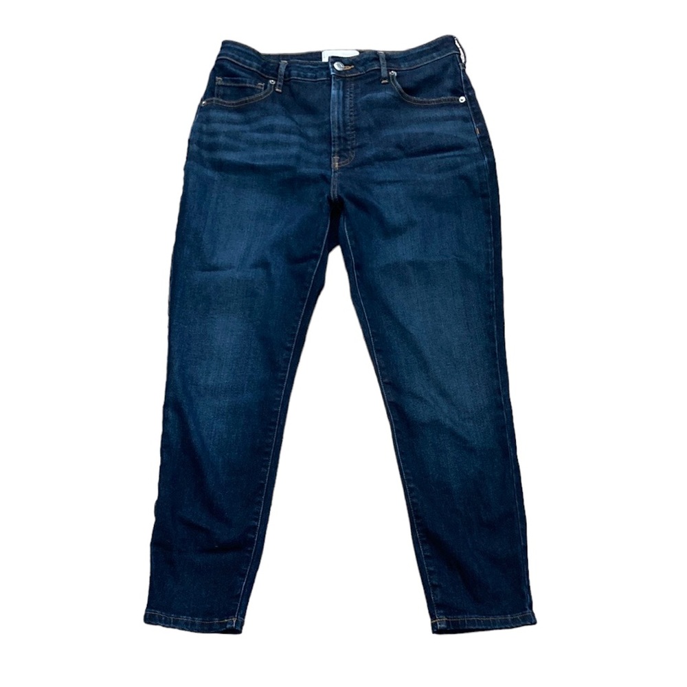 Everlane The Curvy High Rise Skinny Jeans Size 31 Cropped